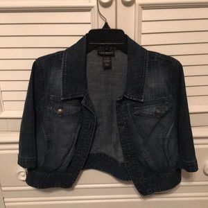 Lane Bryant waist level jean jacket 14/16